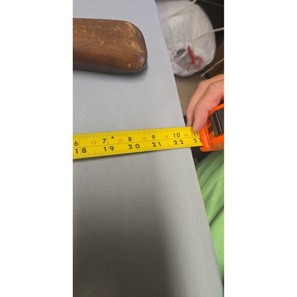 Vintage Fireplace Bellow Wood  Leather Works - Picture 5 of 5